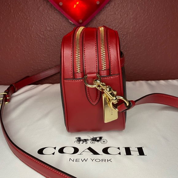 Coach Jes Crossbody In Signature Canvas - Picture 2 of 7